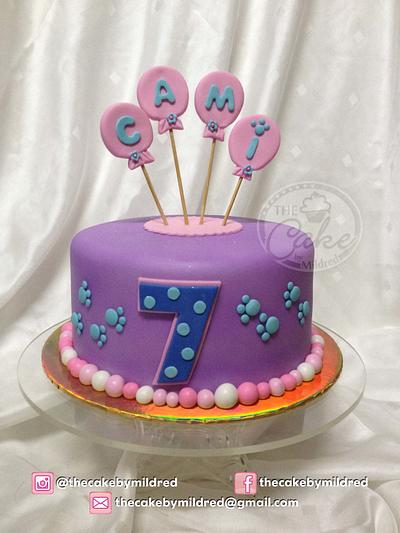 Purple and pink - Cake by TheCake by Mildred