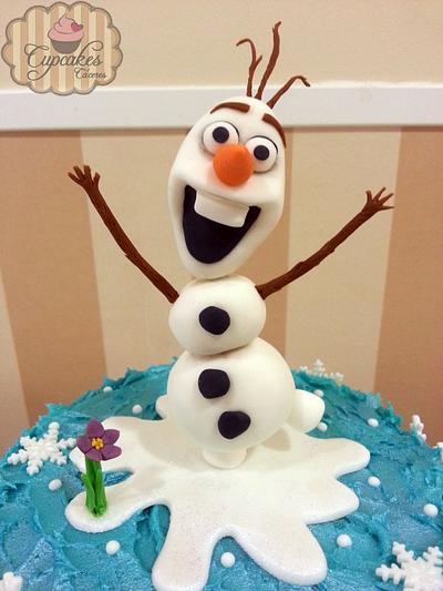 Olaf - Cake by Lari85