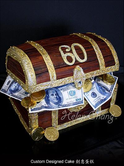 Treasure Chest Cake - Cake by Helen Chang