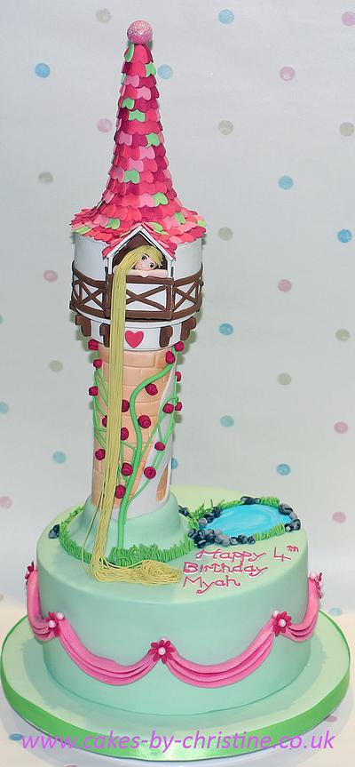 Rapunzel and the Tower - Cake by Cakes by Christine