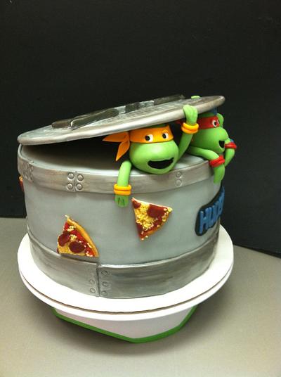 Teenage Mutant Ninja Turtles - Cake by Karen Seeley