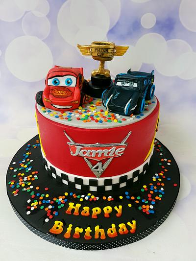 Cars 3 cake for a 4yr old - Cake by Jenny Dowd