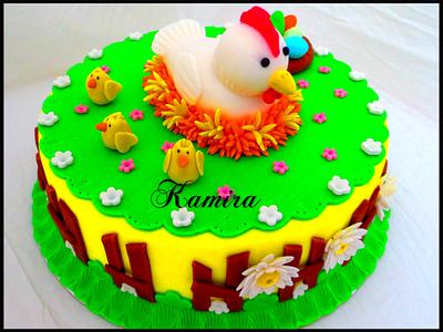 Easter - Cake by Kamira