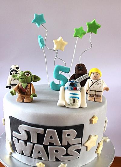Lego Star Wars  - Cake by ThreeBearsCakery