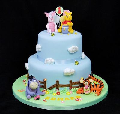 Winnie the Pooh Birthday Cake - Cake by Ceri Badham
