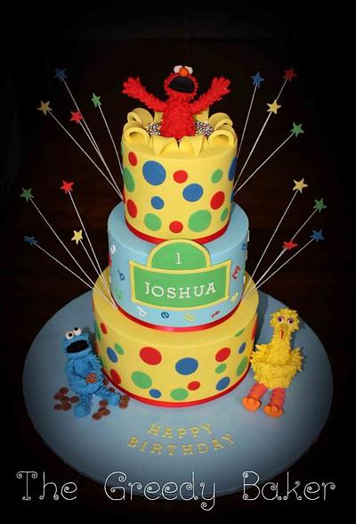 Sesame Street Cake - Cake by Kate