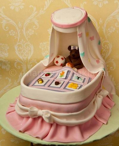 Sleeping angel - Cake by The Hot Pink Cake Studio by Ipshita