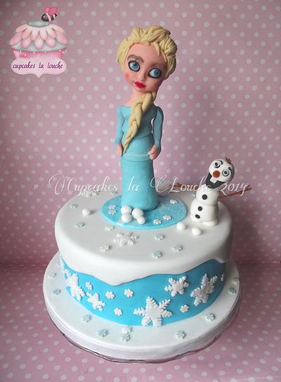 Frozen cake - Cake by Cupcakes la louche wedding & novelty cakes