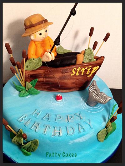 Fishing Cake - Cake by Patty Cakes Bakes
