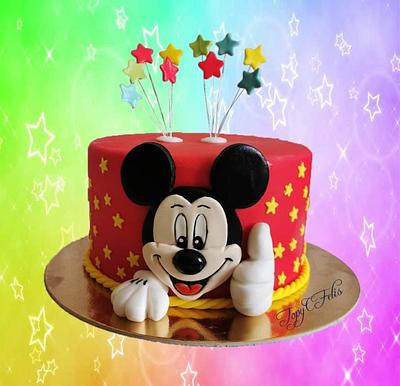 Mickey for first anniversary - Cake by Felis Toporascu