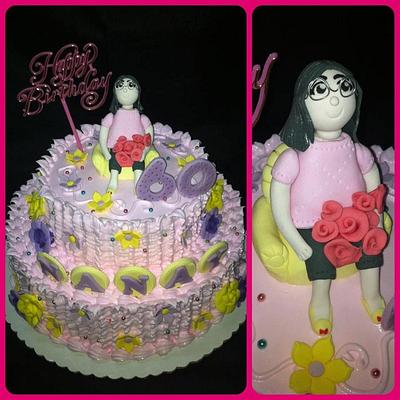 60th Birthday Cake - Cake by xanthe