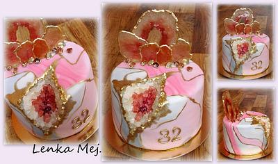Geode cake - Cake by Lenka