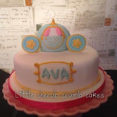 Princess carriage cake - Cake by LittleCrumb  