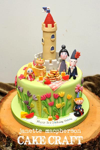 Ben and Holly - Cake by Janette MacPherson Cake Craft