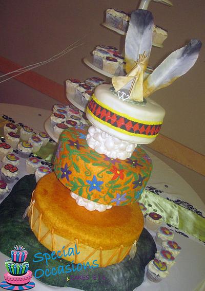 Dene (First Nations) Wedding, Cake - Cake by Special Occasions - Cakes, Etc