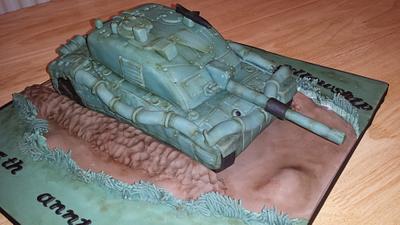 Tank Cake - Cake by Heathers Taylor Made Cakes