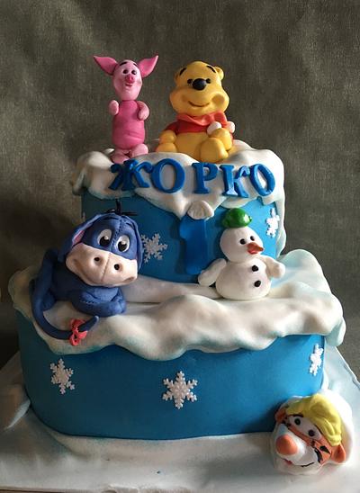 Winnie the Pooh and friends - Cake by Doroty