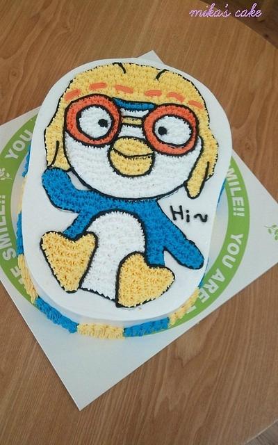 little penguin 'pororo' cake - Cake by fantasticake by mihyun
