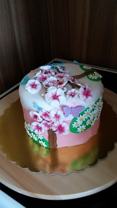 Цветна градина - Cake by CakeBI9