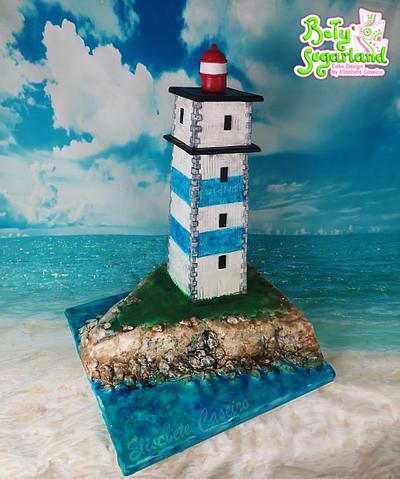 Lighthouse Cake - Cake by Bety'Sugarland by Elisabete Caseiro 