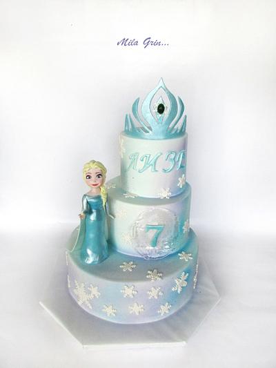 Frozen Cake - Cake by Mila