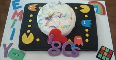 Emily's 80s Party - Cake by Michelle