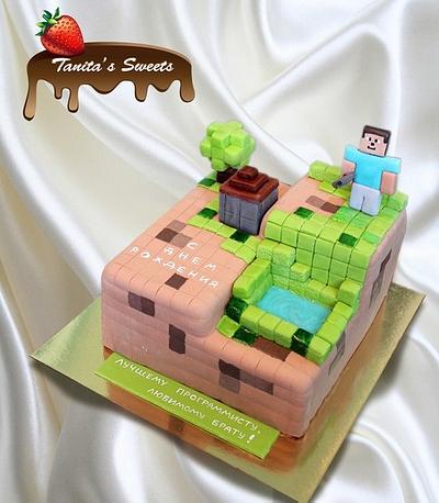 minecraft cake - Cake by Tatiana