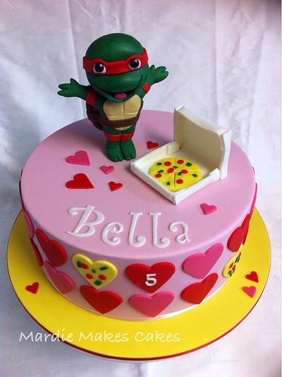 I Heart Pizza  - Cake by Mardie Makes Cakes