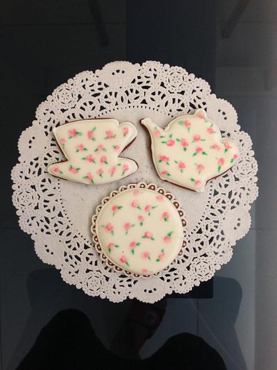 Tea set cookies - Cake by R.W. Cakes