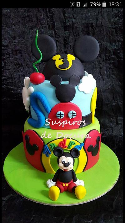 A casa do Mickey Mouse - Cake by Paula Marques
