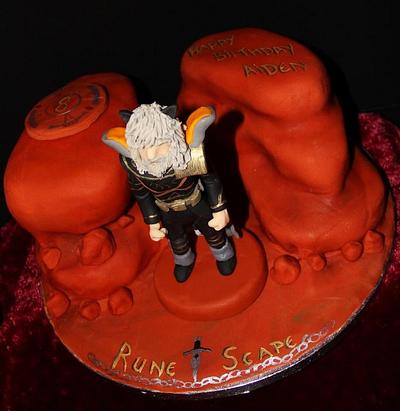 Runescape Cake - Cake by Stef and Carla (Simple Wish Cakes)