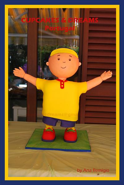 RUCA - CAILLOU (with a small step by step) - Cake by Ana Remígio - CUPCAKES & DREAMS Portugal