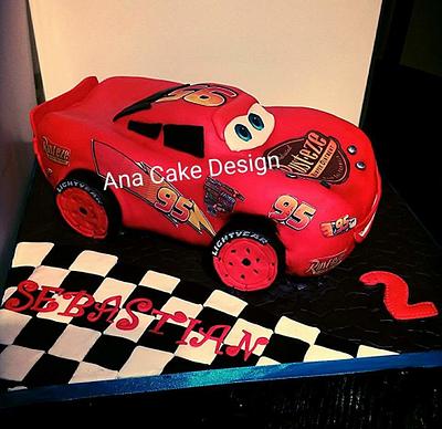 3D Pixar's car  - Cake by Ana