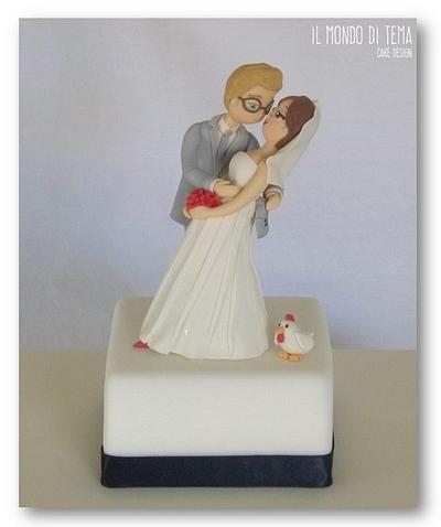 Just married - Cake by Il Mondo di TeMa