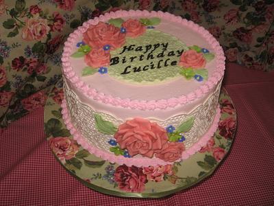 Roses & Lace - Cake by all4show