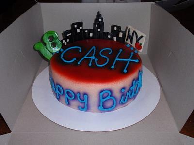 Ny City B-day cake - Cake by Dayna Robidoux