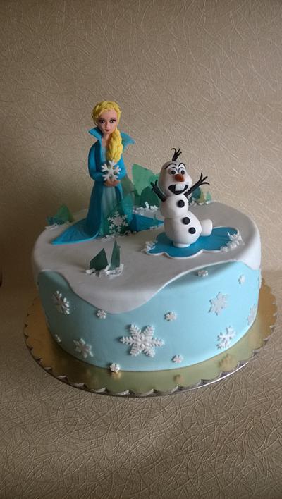 Frozen - Cake by Marta