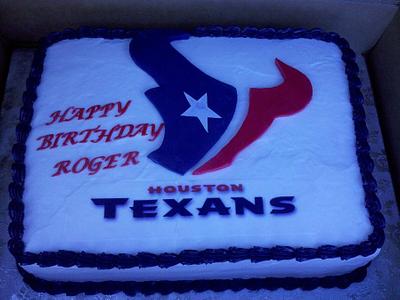 Texans - Cake by Debbie