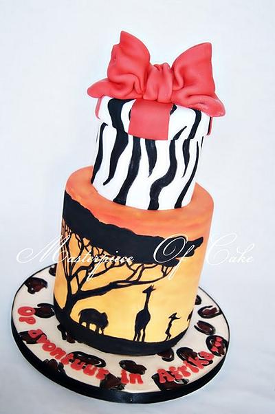 Africa Themed Cake - Cake by Carol Boelhouwer