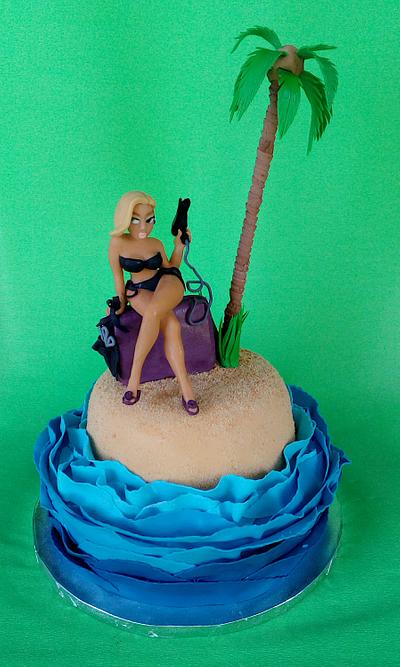 Hairdresser's cake - Cake by Elza