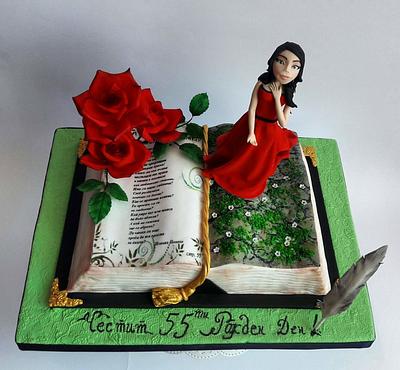 Book cake - Cake by Mariya Gechekova