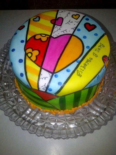 Romero Britto - Cake by TheCake by Mildred