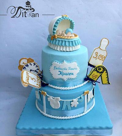 Cake baby boy - Cake by Ditsan