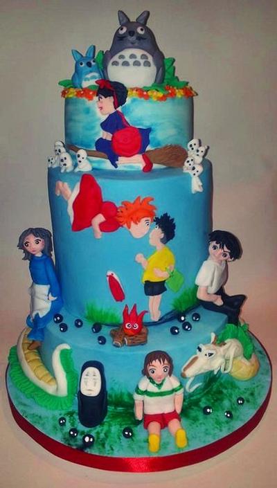 Studio ghibli cake  - Cake by Time for Tiffin 