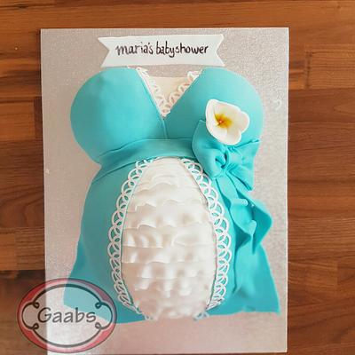 Pregnant belly cake - Cake by Gaabs