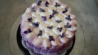Violet - Cake by Péter Mata