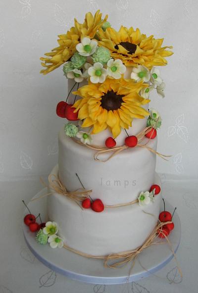 wedding cake - Cake by lamps