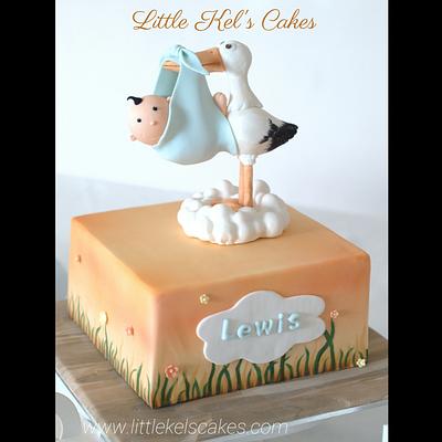 Baby welcoming cake - Cake by Little Kel's Cakes