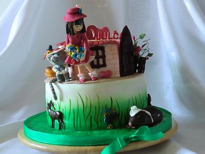 Little Julie and her animals - Cake by Maja Motti