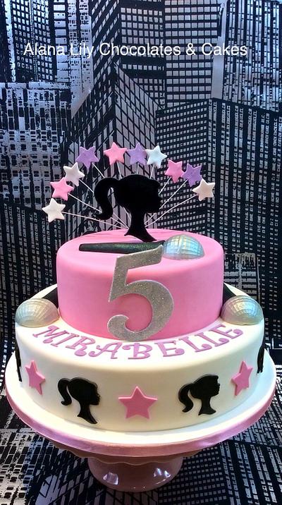 Barbie Popstar cake - Cake by Alana Lily Chocolates & Cakes